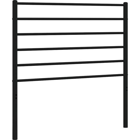 Maison Exclusive - Testiera di Ricambio in Metallo Nero 107 cm