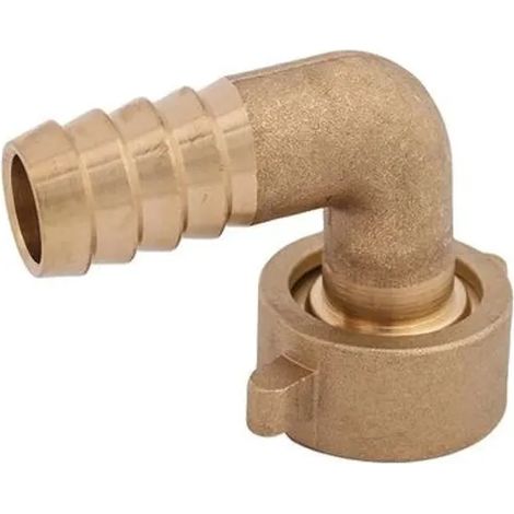 JS Winkelverschraubung, flachdichtend, 1/2'' x 3/4'', Messing, GA34191000001