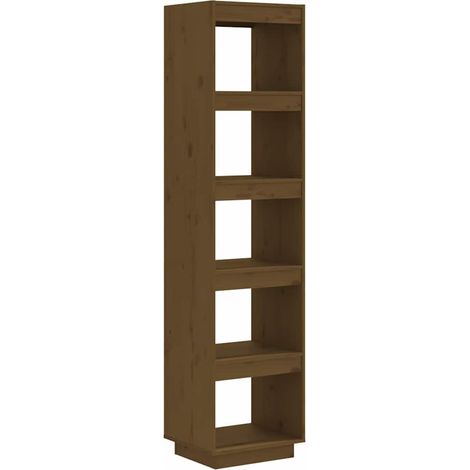 Maison Exclusive - Libreria/Divisorio Ambra 40x35x167 cm in Legno Massello di Pino (1/5)