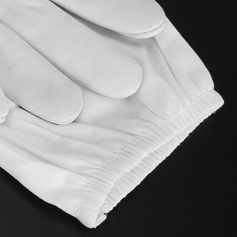 Gants d'apiculture à manches longues et poignets élastiques, taille XL. (1/5)