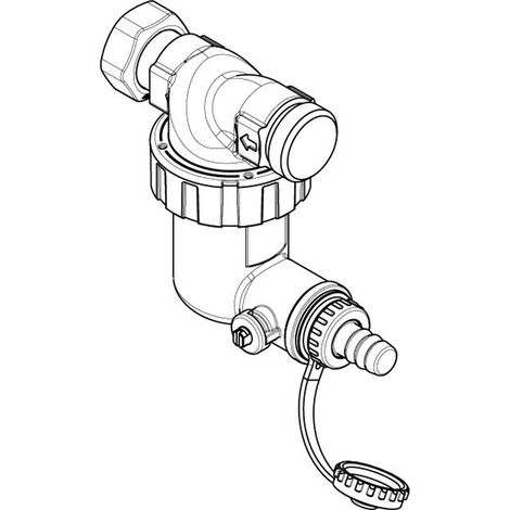 remeha Juego de filtro magnético para PWT para tubería de retorno de la IDU, 7705210