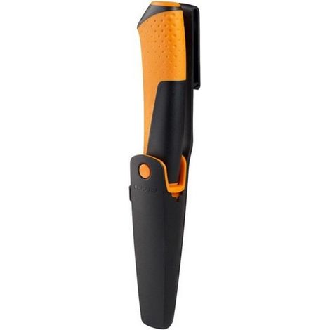 Coltello multiuso Fodero - affilatoio integrato - superficie battente Fiskars (1/5)