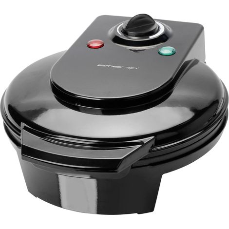 EMERIO WM-131149 Gaufrier revêtement anti-adhésif, sans BPA noir Y191573 (1/5)