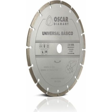 Disco Corte General Obra 230 Mm Diamante Basico Grinding