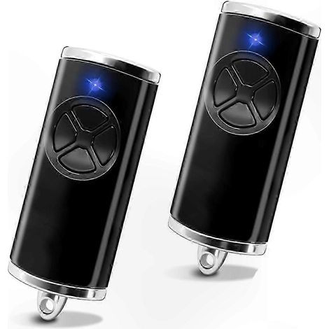 Deux télécommandes 868 MHz pour ouvre-porte de garage avec émetteur portable (1/5)
