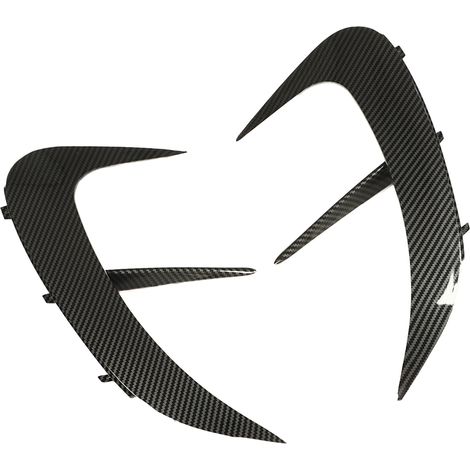 Pare‑chocs arrière déflecteur d’air en ABS style fibre de carbone pour Mercedes‑Benz Classe C W206 AMG‑Line 2021 et + (1/5)