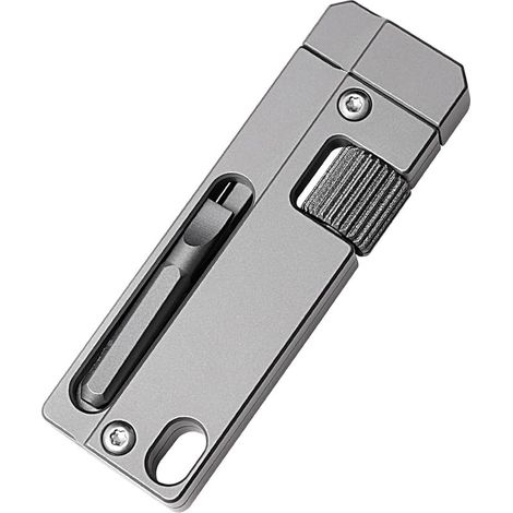 Mini clé à molette réglable en alliage de titane, outil de réparation portable pour une utilisation en extérieur, outil multifonction (1/4)