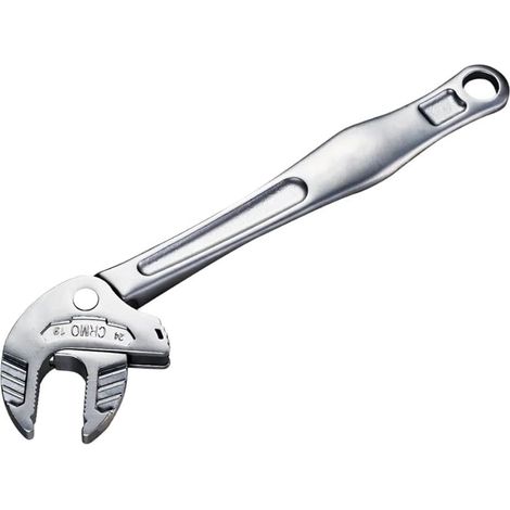 Adjustable Crab Claw Wrench, Ratchet Self Tightening, 360 Degree Rotating Jaw Ergonomic Anti Slip Handle, For Automotive Machinery Maintenance(16-19mm) (1/5)