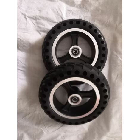 Direct supply of 200x50 solid honeycomb tires for 8-inch scooters and handcarts, explosion-proof and puncture-proof honeycomb wheels and tires. (1/4)