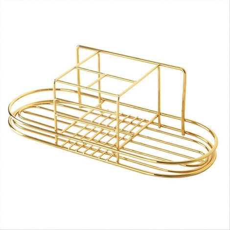 Étagère murale de rangement pour rasoirs et cosmétiques, gain de place. (1/5)
