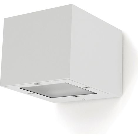 Aplique de pared ISORA doble emisión LED COB AC 2x4 W 152 lm 3000 K CRI90 IP65 Corte de fase L,C Blanco (1/4)