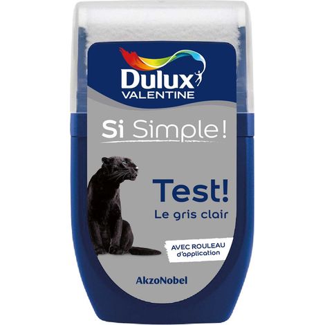 [PROMO] Dulux Valentine Si Simple - Peinture toutes pièces - Testeur Mat Le Gris Foncé 30 mL