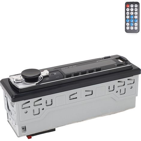 KI-Autoradio mit Sprachsteuerung, LED-Display, zwei USB 2.0-Anschlüssen für Freisprecheinrichtung und Autoradio-Empfänger zum Musikhören (1/5)