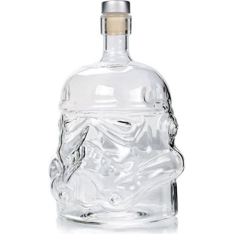 Bouteille de vin A - Ensemble de verres à vin pour bouteille de whisky, Casque Stormtrooper, Carafe à vin, Ac (1/4)