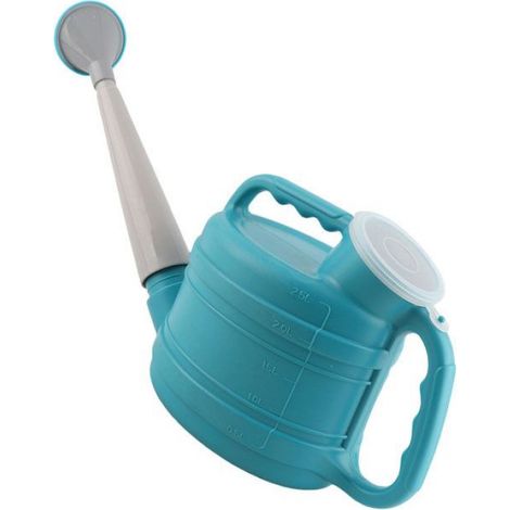 arrosoir de 2 Arrosoir pour plantes en plastique PE, grande capacité, bouilloire à grande bouche, bricolage plateau Bleu (1/5)