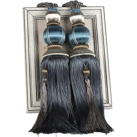 Lanterne à une seule boule suspendue, pompons, rideaux, boucle, attache pour lanterne, embrasses tressées artisanales, rideaux, embrasses de fenêtre (1/5)