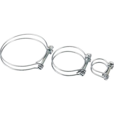 Draper 22601 Suction Hose Clamp, 75mm/3"" (Pack of 2) (1/5)