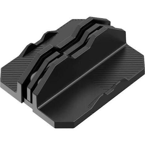 Vertikaler Laptopständer, verstellbare Dockingstation für MacBook, Smartphone, Kindle und Tablet, 3-in-1-Aufbewahrungsständer B (1/5)