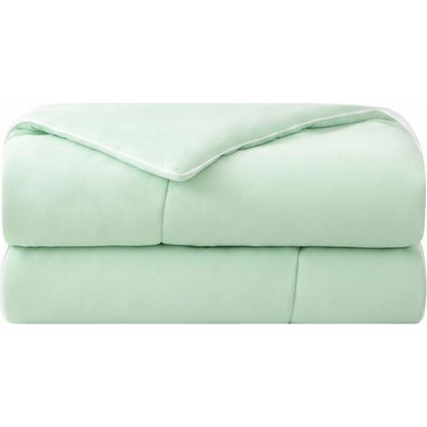 Cooling Blanket, Cooling Blanket, Summer Quilt, Lightweight Throw, Breathable, Air Permeable Structure, Soft Feel Fabric, Color to 3, Queen 229 x 229 cm (1/5)