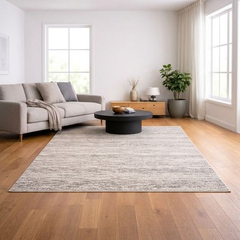 Kilim moderne Tapis Toska - Tapis en laine - 150x80cm, Rectangular - 100% Laine vierge - Tissé main - Taupe