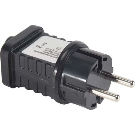 Transformateur 24V pour guirlandes lumineuses – Alimentation secteur étanche IP67 – 6W – AC 100-240V – Prise UE pour intérieur et extérieur – (1/4)