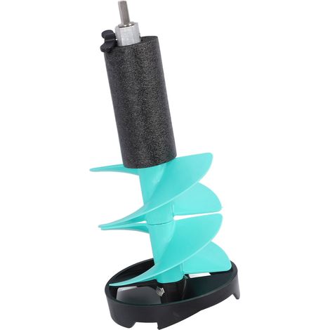 Tarière électrique pour la pêche sur glace, structure en nylon, lames incisives, mèche de forage avec positionneur pour les zones de glace mince, diamètre 50 cm (8 po) (1/5)