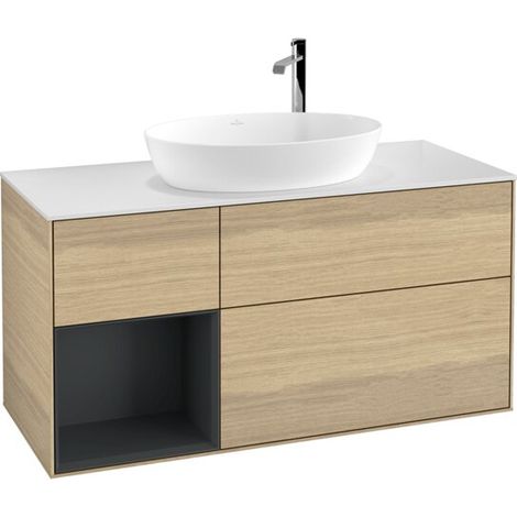 Villeroy & Boch G941HGPC Meuble sous-lavabo Finion G94 (1/2)