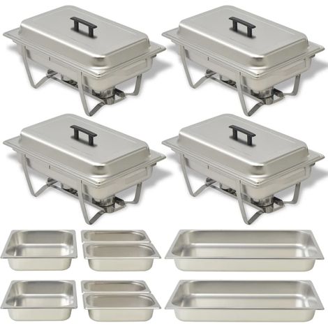 Chafing Dish Set 4-tlg. Edelstahl