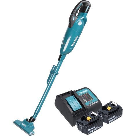 Aspirapolvere a batteria Makita DCL 283 FSM 18 V 0,73 l Brushless + 2 batterie da 4,0 Ah + caricabatterie (1/5)