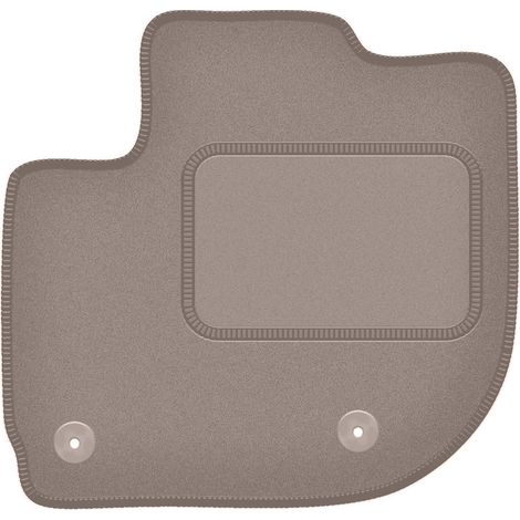 Tappetino in velluto per guidatore per: Honda Jazz V Hybrid (2020-) beige (1/5)