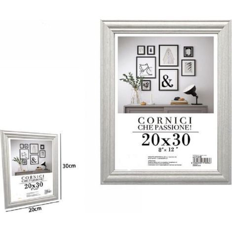 Cadre Photo Poster 20 X 30 Cm Argent Modèle 71618