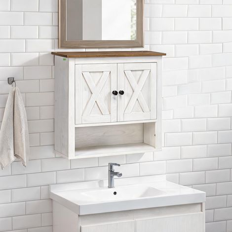 Meuble de salle de bain en melamina de Madera 60 x 19,5 x 52,5 cm (1/5)