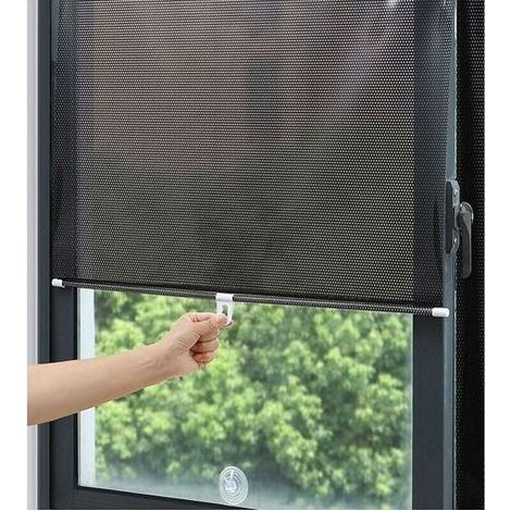 Gabrielle – Verdunkelungsrollos ohne Bohren – Sonnenschutz für Auto- und Bürofenster – Einfache Montage mit Saugnäpfen – 50 x 125 cm (1/4)