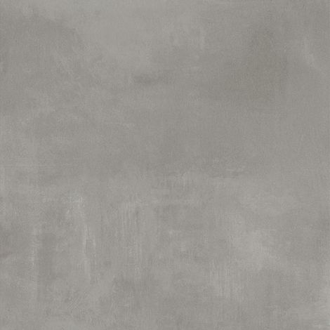Carrelage effet Béton Gris Cendré 80x80x0,9 cm Mat Gravino - Sol et mur intérieur (vendu par carton de 1,28 m²) - RO'MA CARRELAGE
