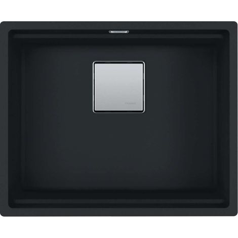 Franke Kubus 2 Pro - Fregadero fragranite KNG PRO 110-52, negro mate 125.0757.348 (1/5)