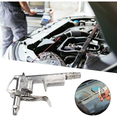 Pistolet à air comprimé pour moteur, nettoyeur de poussière, outil de nettoyage portable en alliage d'aluminium pour dépoussiérage (1/5)