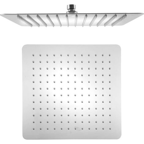 Sapho Slim - Soffione doccia Slim, 30x30 cm, acciaio inox lucido MS563 (1/5)