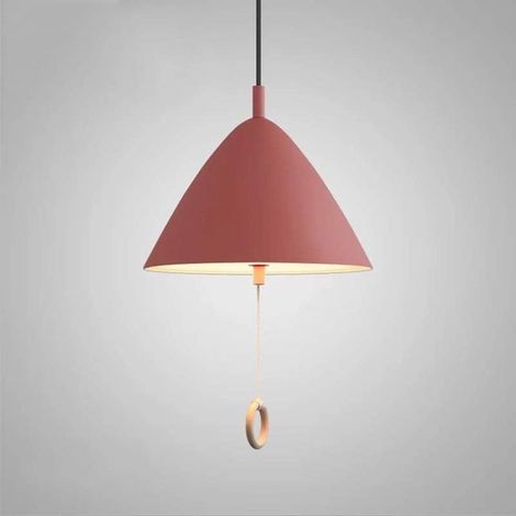 Suspension parapluie rouge 27 cm pour chambre d'enfant, aluminium moderne, salon et salle à manger (1/5)