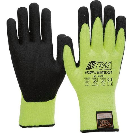 Guante Protector Hivers .Latex Tamano 8 (Por 10)