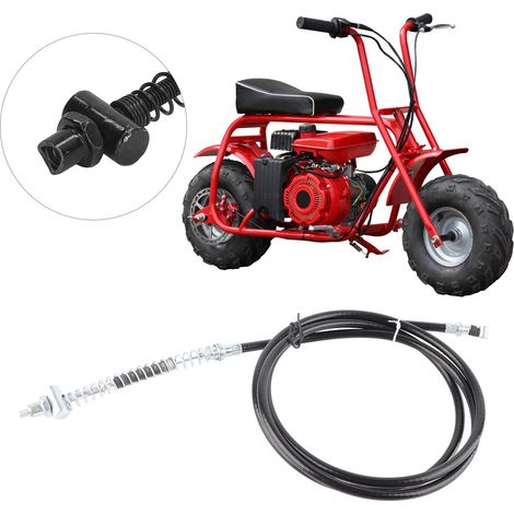 Câble de frein à tambour arrière de 67 pouces pour mini-moto Baja MB200 (1/5)