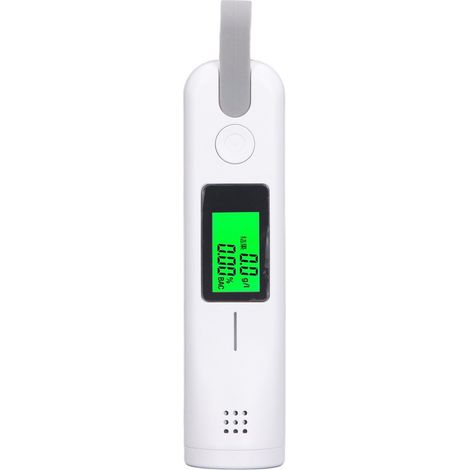 Etilometro ad alta precisione, risposta rapida, analizzatore di alcol portatile wireless, DC 5C bianco. (1/5)