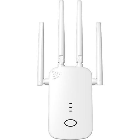JSSEVN WLAN-Verstärker, WLAN-Repeater, WLAN-Verstärker, Reichweitenverlängerer bis zu 5000 Quadratmeter, mit Repeater-/AP-Modus (1/5)