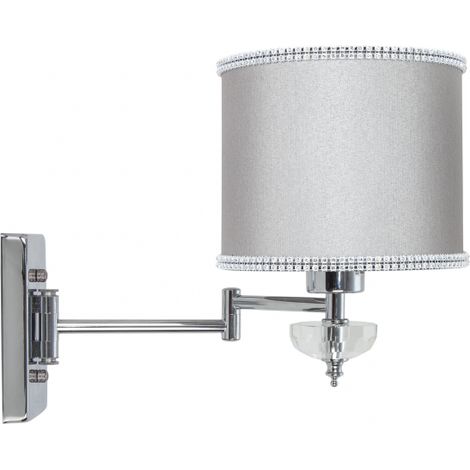 Aplique Santa Maria cromo articulable 25X16