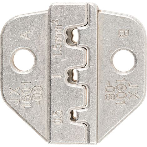 Herramienta de crimpado para cables JX-1601-08 AWG26-16 0,14-1,5 mm², crimpadora de terminales, molde de terminales Dupont, herramienta de corte de cables, herramienta de crimpado para cabezales de te (1/5)