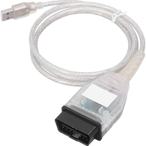 Câble de diagnostic OBD2 professionnel haute précision USB avec CD pour TIS (1/5)