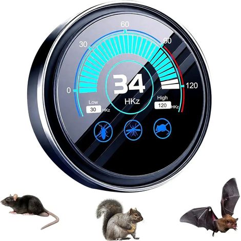 Rpulsif ultrasonique contre les rats les moustiques et les cafards (1/5)