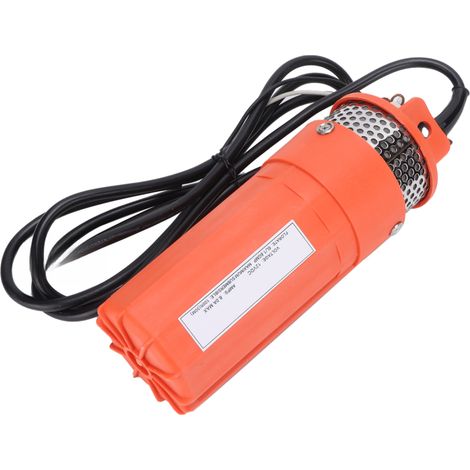Beyamis Pompe submersible à énergie solaire, petite, à haut débit et à forte hauteur de refoulement, pour rivière extérieure, 12 V CC (1/5)