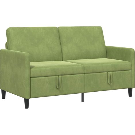 Divano con Storage Verde chiaro 152 x 78 x 87 cm Poliestere vidaXL (1/5)