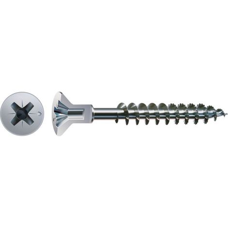SPAX Vite universale WIROX, 5 x 80 mm,200 Stk. - Scatola di cartone L