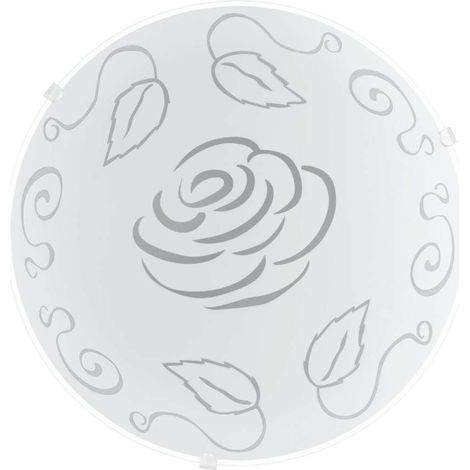 Eglo Applique Plafoniera Mars 1 - Bianco - Ø250 mm